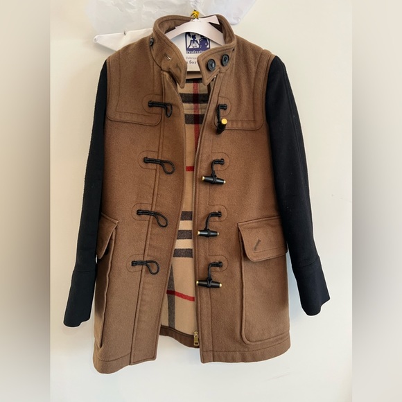 Authentic Burberry Brit 100% wool coat US 4 - Picture 3 of 16